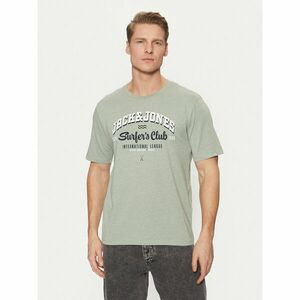 Jack&Jones Póló Logo 12268267 Zöld Standard Fit kép