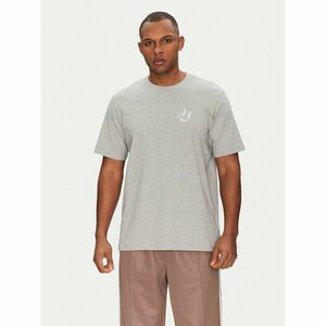 adidas Póló JN7031 Szürke Loose Fit kép