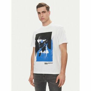 KARL LAGERFELD Póló A2M17036 Fehér Regular Fit kép
