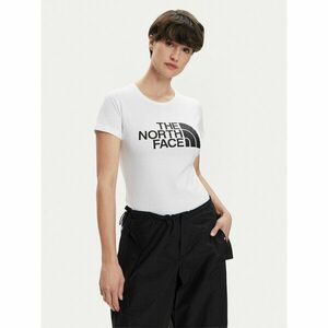 The North Face Póló Easy NF0A87N6 Fehér Regular Fit kép