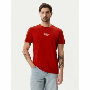 Calvin Klein Jeans Póló Monologo J30J325649 Piros Regular Fit kép