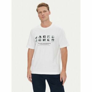 Jack&Jones Póló Recharge 12274716 Fehér Relaxed Fit kép