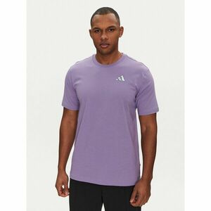 adidas Póló Earth Day Graphic JI6757 Lila Regular Fit kép