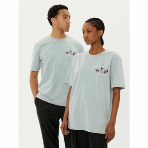 Filling Pieces Póló Unisex Dog Walker 7449981 Zöld Regular Fit kép