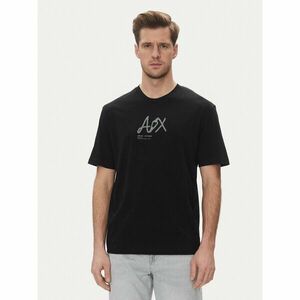 Armani Exchange Póló XM000566 AF10334 UC001 Fekete Regular Fit kép