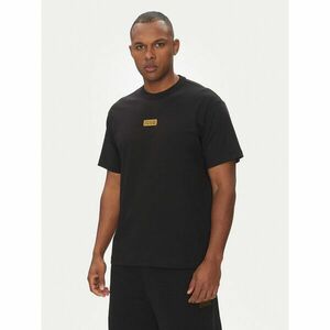 Versace Jeans Couture Póló 78GAHT08 Fekete Regular Fit kép