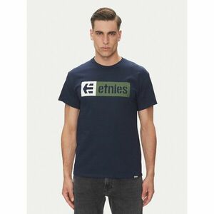 Etnies Póló New Box 4130002282 Sötétkék Regular Fit kép