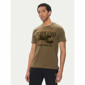 Aeronautica Militare Póló 251TS2405J641 Khaki Regular Fit kép