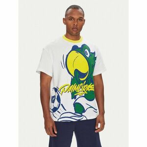 Puma Póló CWC Hoops x Palmeiras 631705 Fehér Regular Fit kép