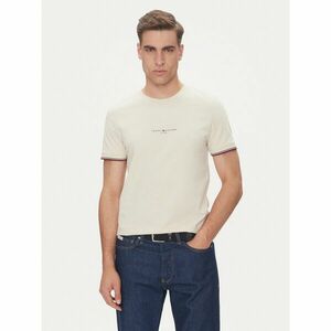 Tommy Hilfiger Póló Logo MW0MW32584 Bézs Regular Fit kép