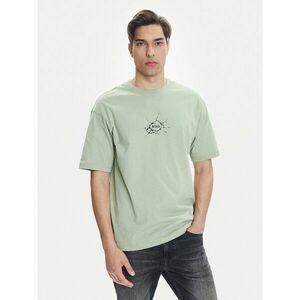 BOSS Póló Te_Voyage 50546370 Zöld Relaxed Fit kép