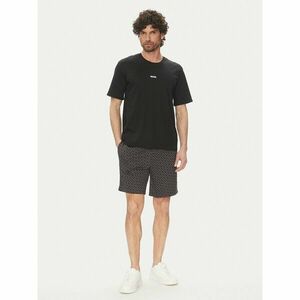 BOSS Pizsama Relax 50540613 Fekete Regular Fit kép