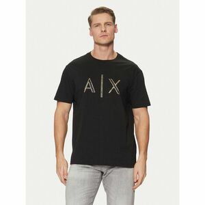 Armani Exchange Póló XM000325 AF10364 UC001 Fekete Regular Fit kép