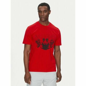 BOSS Póló 50538257 Piros Regular Fit kép