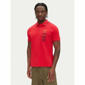 Aeronautica Militare Pólóing 251PO1853P191 Piros Regular Fit kép