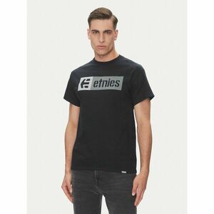 Etnies Póló New Box 4130002282 Fekete Regular Fit kép
