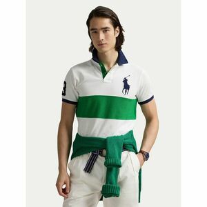 Polo Ralph Lauren Pólóing 710969619001 Fehér Custom Slim Fit kép