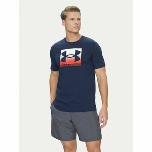 Under Armour Póló Boxed Sports 1386793 Sötétkék Loose Fit kép
