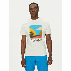 Napapijri Póló S-Arbia NP0A4IE3 Ekru Regular Fit kép