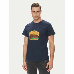Etnies Póló Burger 4130004128 Sötétkék Regular Fit kép