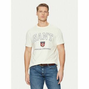 Gant Póló 2003290 Ekru Regular Fit kép