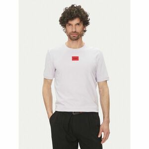 HUGO Póló Diragolino212 50447978 Lila Regular Fit kép