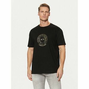 Armani Exchange Póló XM000328 AF10364 UC001 Fekete Regular Fit kép