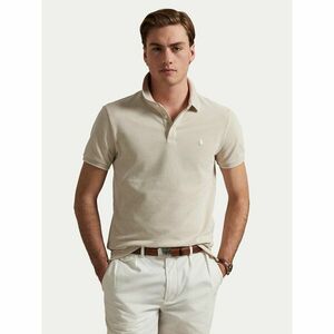 Polo Ralph Lauren Pólóing 710963494002 Bézs Custom Slim Fit kép