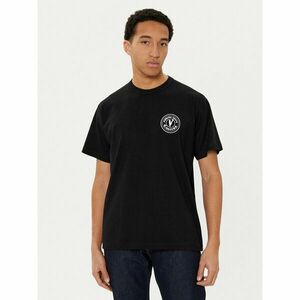 Versace Jeans Couture Póló 78GAHE07 Fekete Regular Fit kép