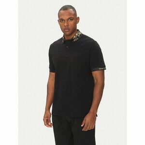 Versace Jeans Couture Pólóing 78GAGT04 Fekete Regular Fit kép