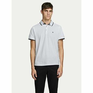 Jack&Jones Pólóing Paulos 12136668 Fehér Slim Fit kép