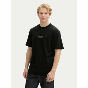 Tom Tailor Denim Póló 1045021 Fekete Relaxed Fit kép