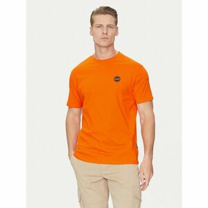 Napapijri Póló S-Badge NP0A4I3N Narancssárga Regular Fit kép