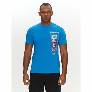 Napapijri Póló S-Turin NP0A4HQG Kék Regular Fit kép