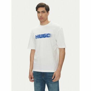 HUGO Póló Nalax 50543493 Fehér Regular Fit kép