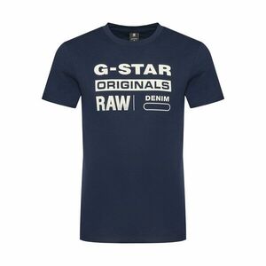 G-Star Raw Póló Graphic D14143-336 6067 Sötétkék Regular Fit kép