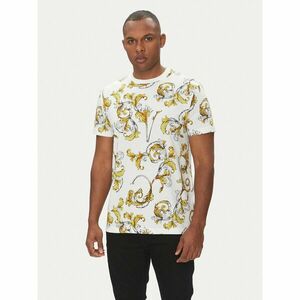 Versace Jeans Couture Póló 78GAH6S0 Fehér Regular Fit kép
