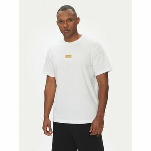 Versace Jeans Couture Póló 78GAHT08 Fehér Regular Fit kép