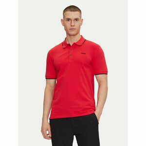 HUGO Pólóing Dinoso222 50467344 Piros Slim Fit kép