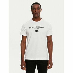 Dolce&Gabbana Póló G8PD7Z G7B9X Fehér Regular Fit kép