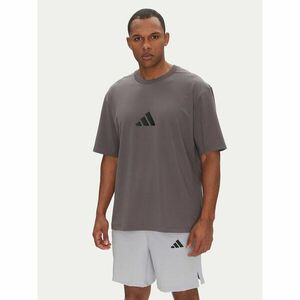 adidas Póló Z.N.E. JC5483 Szürke Loose Fit kép