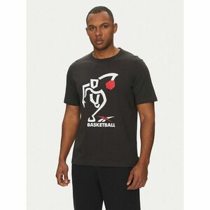 Reebok Póló 100218839 Fekete Regular Fit kép