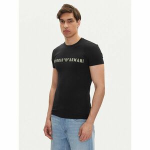 Emporio Armani Underwear Póló EM000375 AF10772 UC001 Fekete Slim Fit kép