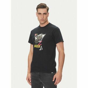 Etnies Póló Puma 4130004126 Fekete Regular Fit kép