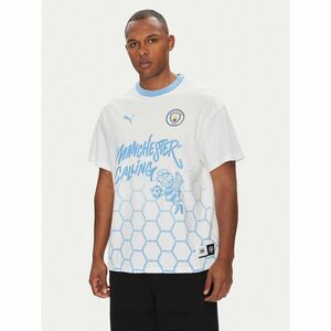 Puma Póló CWC Hoops x Man City 631695 Fehér Regular Fit kép