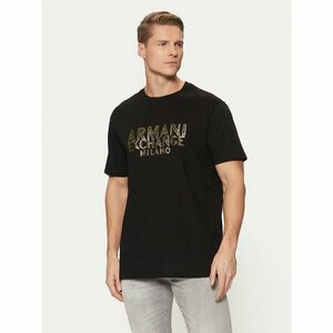 Armani Exchange Póló XM000326 AF10364 UC001 Fekete Regular Fit kép