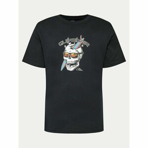 Quiksilver Póló One Last Surf EQYZT07674 Fekete Regular Fit kép