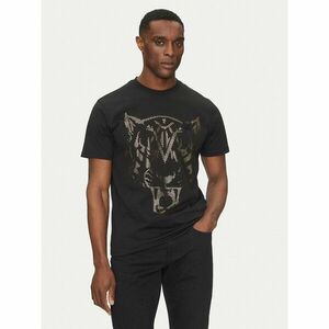 Plein Sport Póló SAEC MTK8009 STE001N Fekete Regular Fit kép