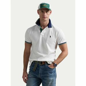 Polo Ralph Lauren Pólóing 710963479001 Fehér Custom Slim Fit kép