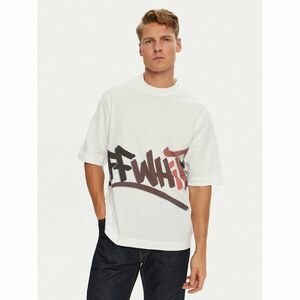 Off-White Póló OMAA119G21JER0050129 Fehér Regular Fit kép